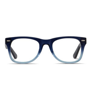 MUSE 35-002019 BLUE/CLEAR EYEGLASSES SUNGLASSES FRAMES 49-20-145